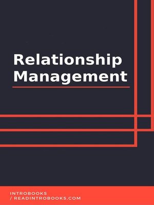 cover image of Relationship Management